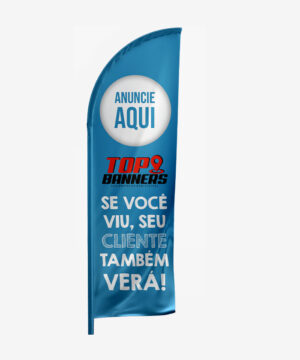 Bandeira/Flag Dupla Face Faca + Arte Inclusa