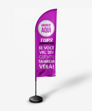 Wind Banner Faca + Arte Inclusa