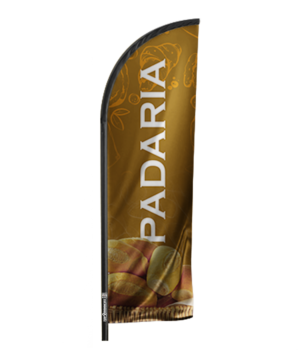 Windbanner completo - Arte Pronta: Padaria