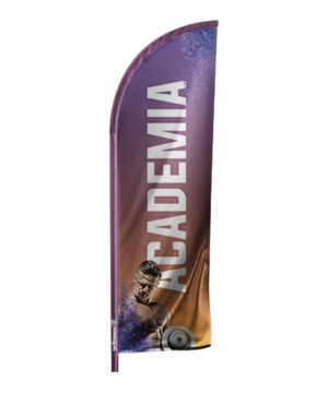 Windbanner completo - Arte Pronta: Academia