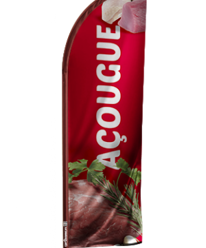 Windbanner completo - Arte Pronta: Açougue Carnes